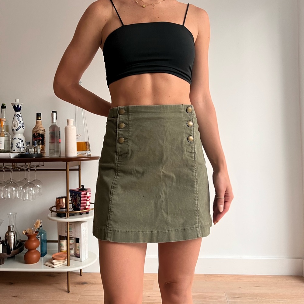 Abercrombie & Fitch Khaki Skirt